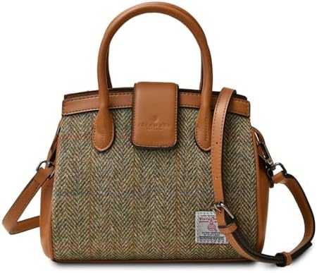 Amazon.com: Glen Appin Harris Tweed Tote Handbag – LB1227 Findhorn